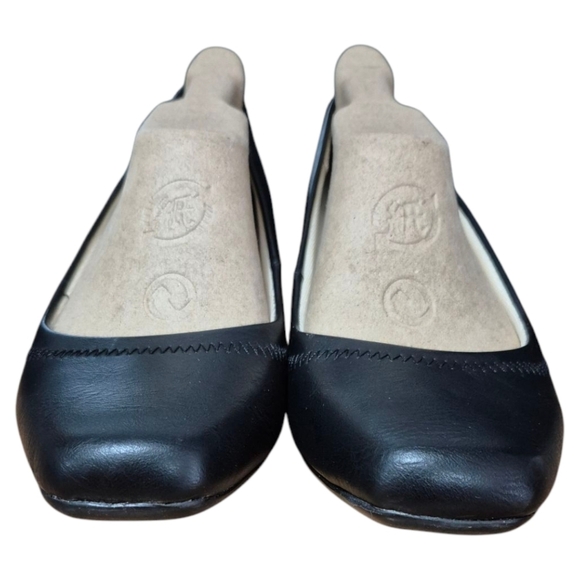 Life Stride Black Wedge Slip-On Shoes Size 7W BNIB - Picture 6 of 8